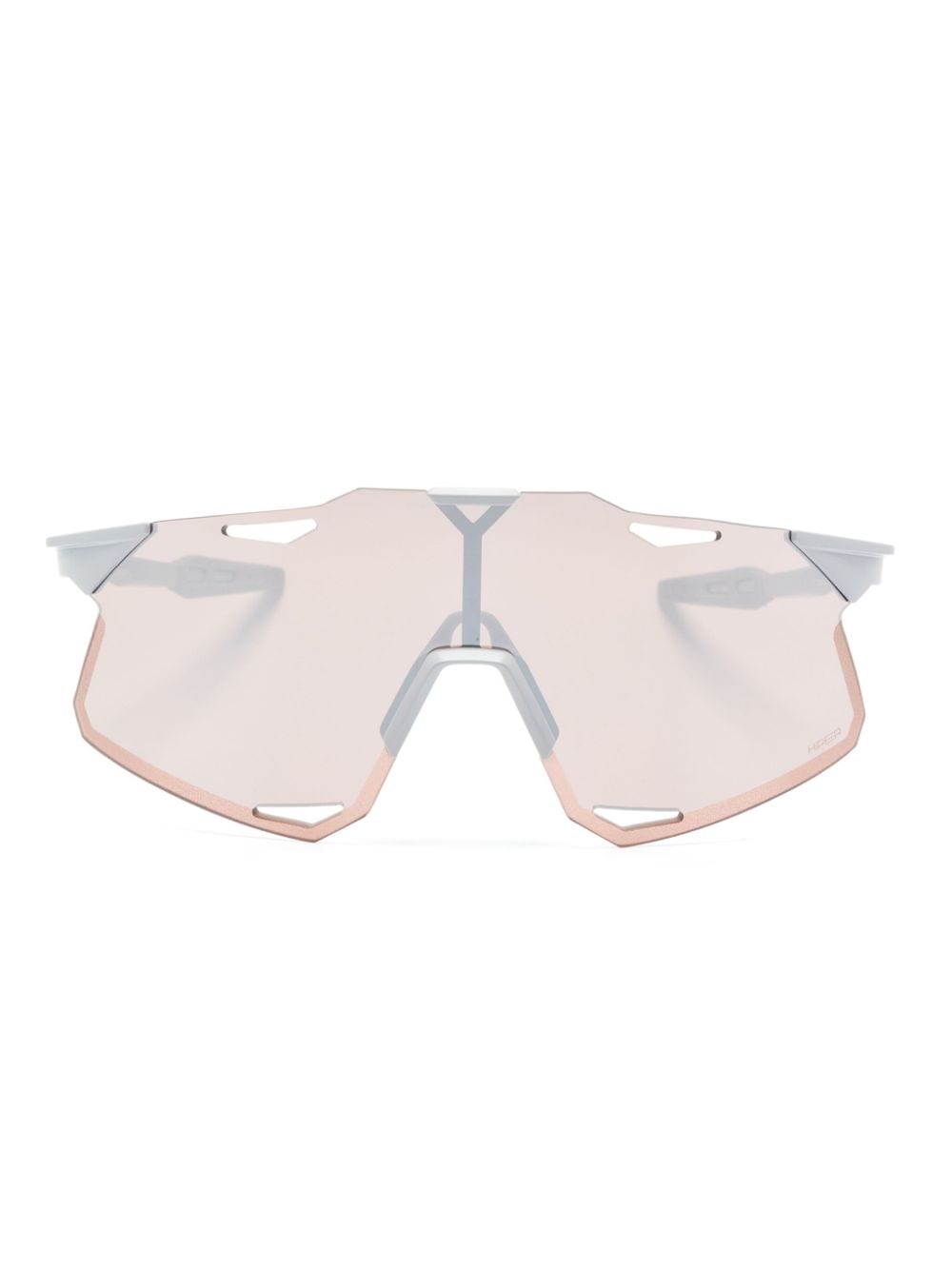 100% Eyewear Hiper Sonnenbrille mit Shield-Gestell - Grau von 100% Eyewear