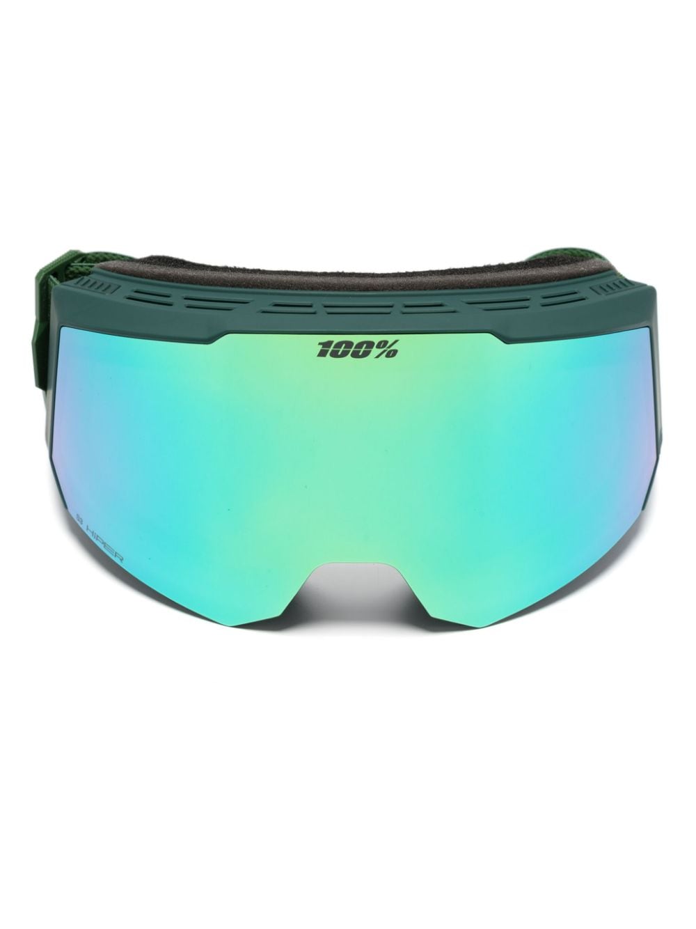 100% Eyewear Verspiegelte Snowcraft S Skibrille - Grün von 100% Eyewear