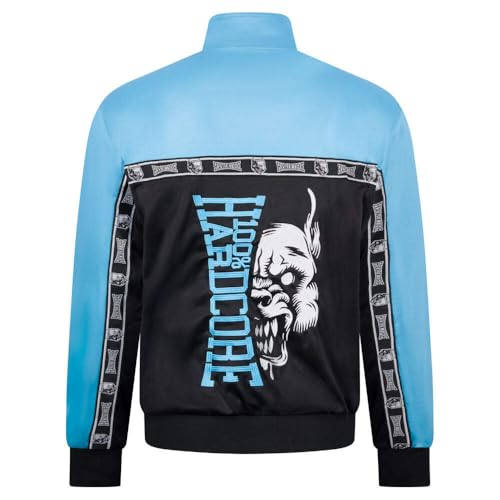 100% Hardcore Trainingsjacke Essential | Baby Blue L von 100% Hardcore