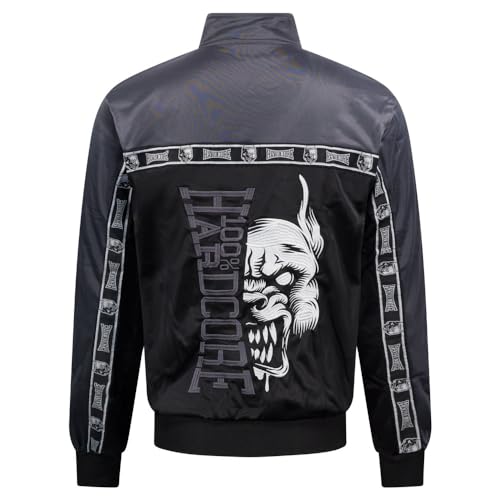 100% Hardcore Trainingsjacke Essential | Grey, M von 100% Hardcore