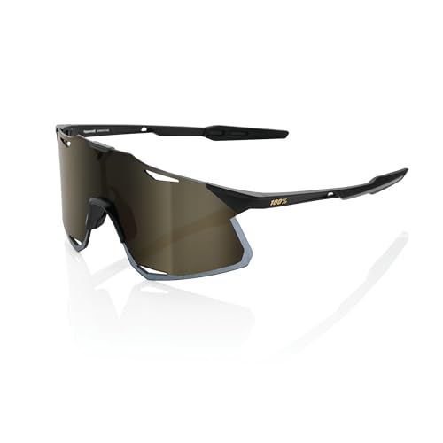 100% LUNETTES Unisex Westcraft Tact White Hiper Blue Multilayer Sonnenbrille, Matt Black Soft Gold Mirror Lens von 100%