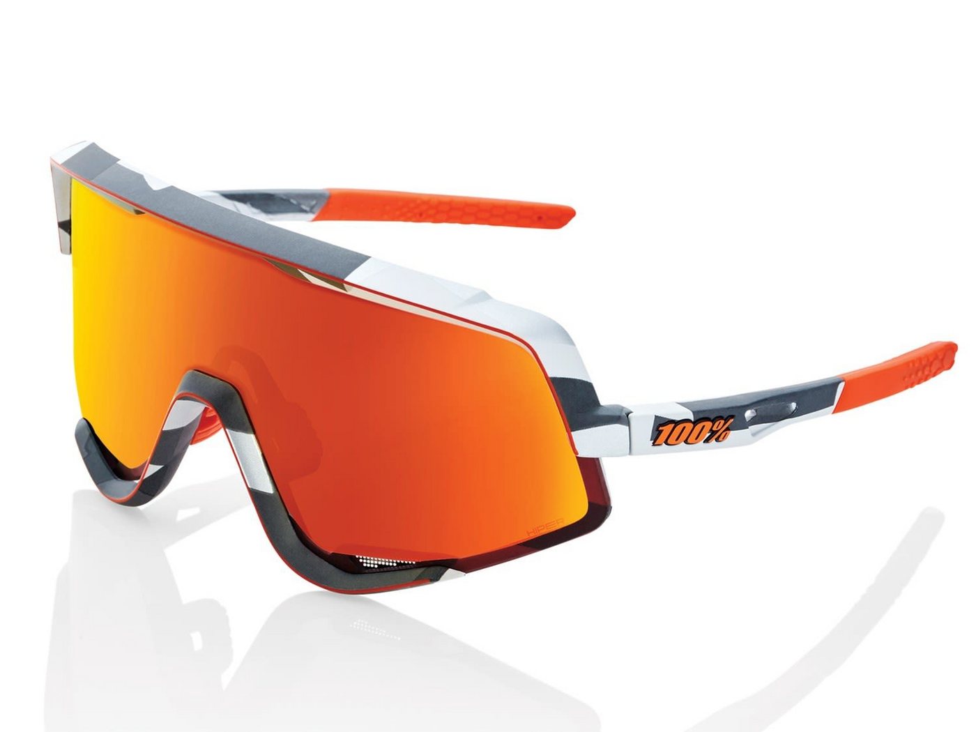 100% Sonnenbrille 100% Glendale Hiper Mirror Lens Accessoires von 100%