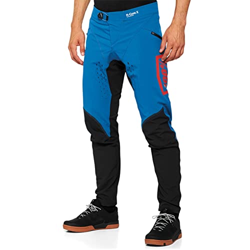 100% MTB WEAR Unisex R-Core-X Hose, Schieferblau, 30 Pants, blau von 100%