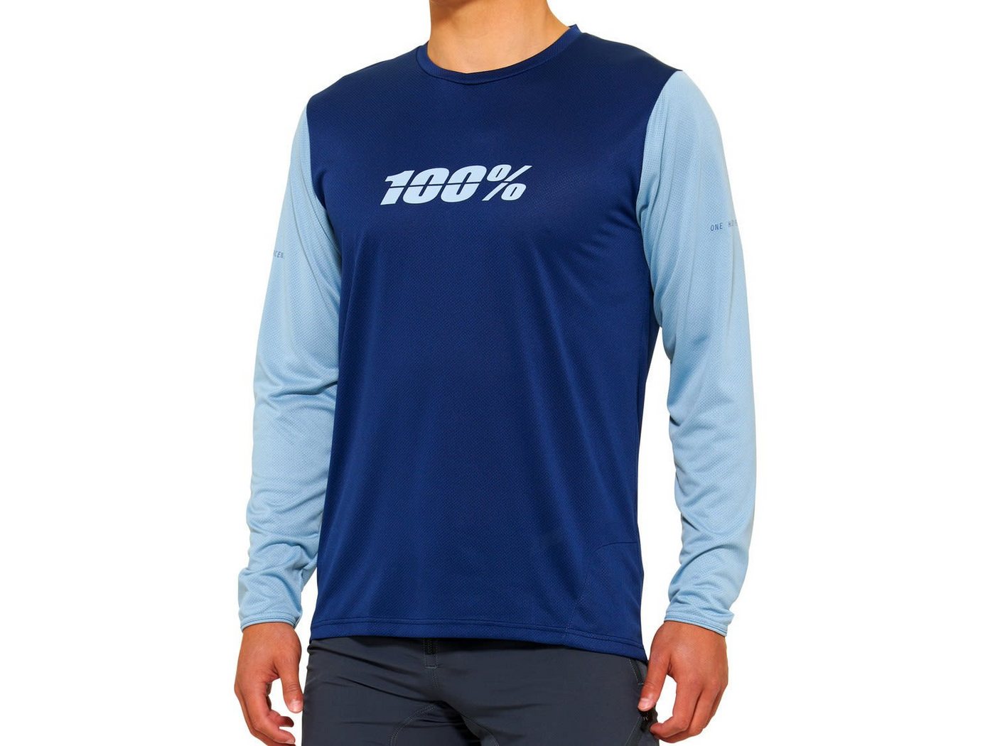 100% Radtrikot 100% M Ridecamp Long Sleeve Jersey Herren von 100%