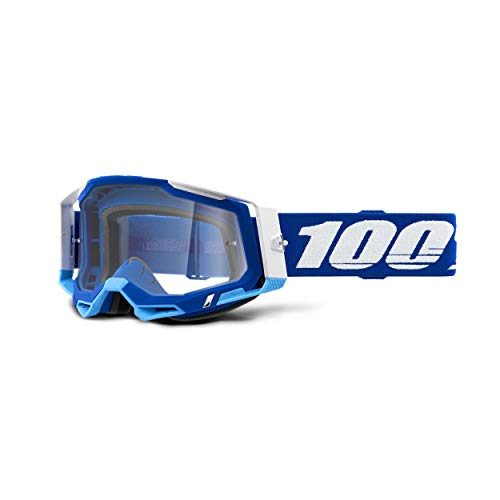 100% Unisex-Adult Racecraft 2 Sunglasses, Blau, Erwachsene von 100%