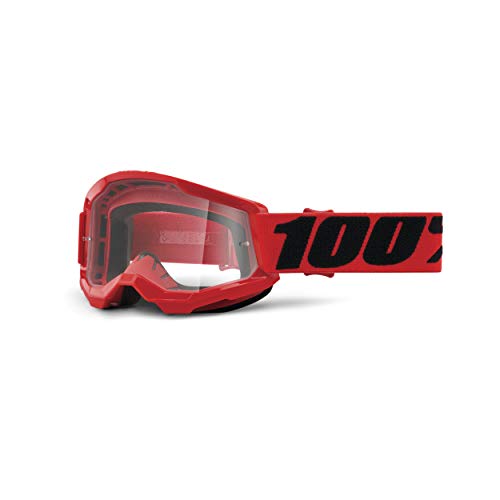 100% Unisex-Child Strata 2 Sunglasses, Rot, Kinder von 100%