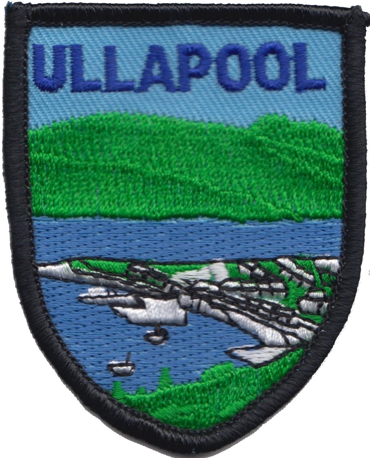 Ullapool Highlands Schottland Bestickter Aufnäher von 1000FlagsUK
