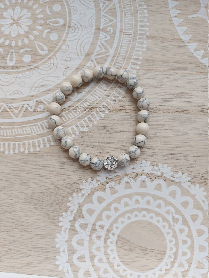 Baum Des Lebens Armband Silber Natursteinperlen Perlen Perlenarmband Bracelet Yoga Heilstein Baum Des Lebens Armband Silber Natursteinperlen Perlen Perlenarmband Bracelet Yoga Heilstein von 1000Gluecksmomente