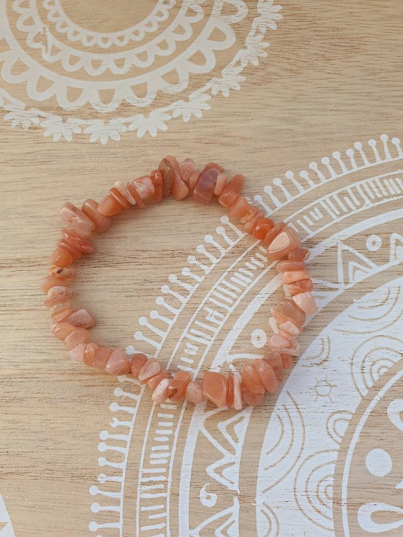 Edelstein Splitter Armband Sonnenstein Edelstein Splitter Armband Sonnenstein von 1000Gluecksmomente