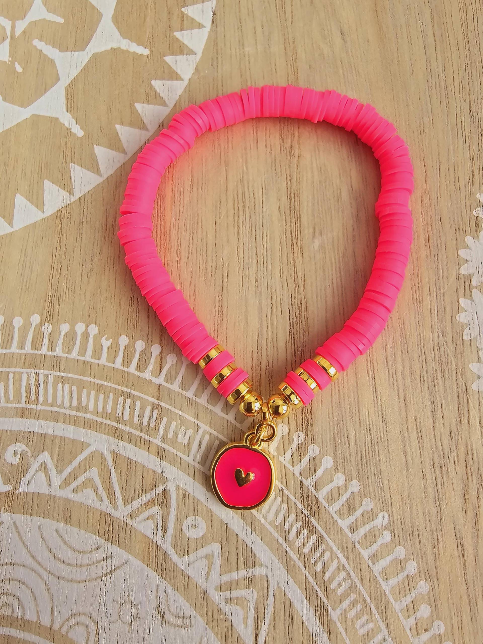 Herz Katsuki Armand Ibiza Style Pink Armband Herz Katsuki Armand Ibiza Style Pink Armband von 1000Gluecksmomente