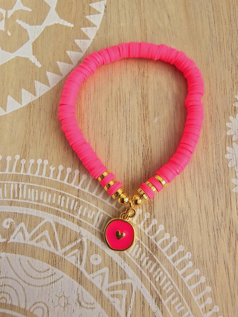 Herz Katsuki Armand Ibiza Style Pink Armband Herz Katsuki Armand Ibiza Style Pink Armband von 1000Gluecksmomente