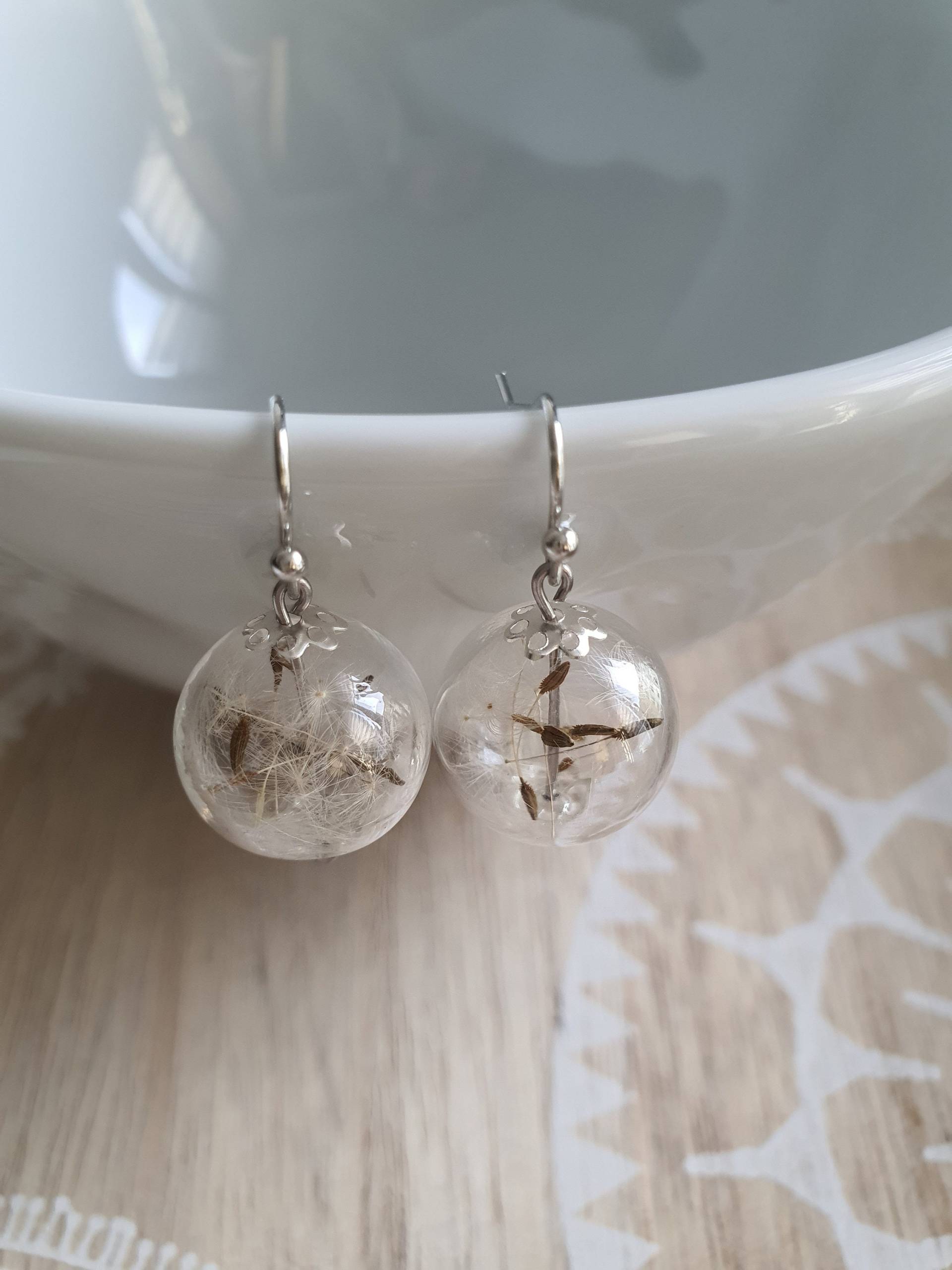 Löwenzahn Ohrringe, Wunschohrringe Mit Samen, Pusteblume , Versilbert Löwenzahn Ohrringe, Wunschohrringe Mit Samen, Pusteblume , Versilbert von 1000Gluecksmomente