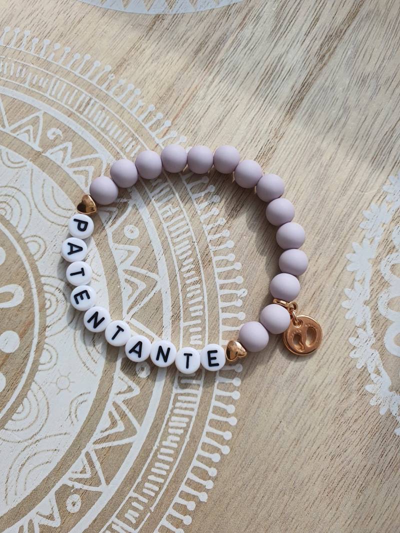Patentante Babyfuss Armband Mit Acrylperlen Roségold Taufe Geburt Taufpatin Taufpate Namensarmband Patin Pate Patentante Babyfuss Armband Mit Acrylperlen Roségold Taufe Geburt Taufpatin Taufpate Namensarmband Patin Pate von 1000Gluecksmomente