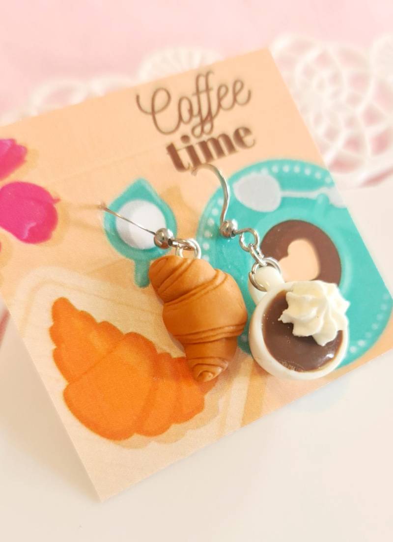 Cornetto-Ohrringe Und Heiße Schokolade von 1000ideeregalo