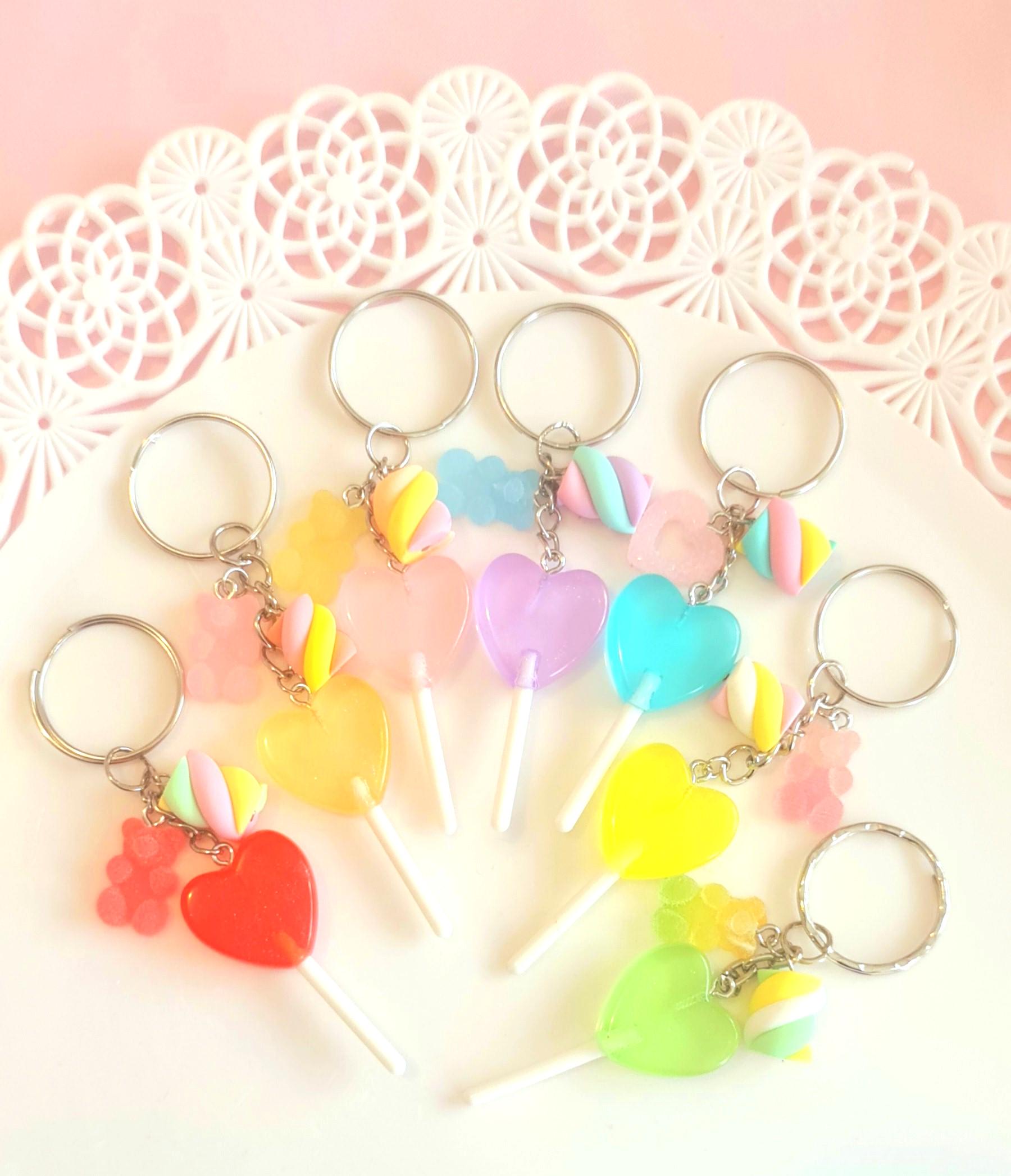 Schlüsselanhänger Lollipop | 2 Stück von 1000ideeregalo