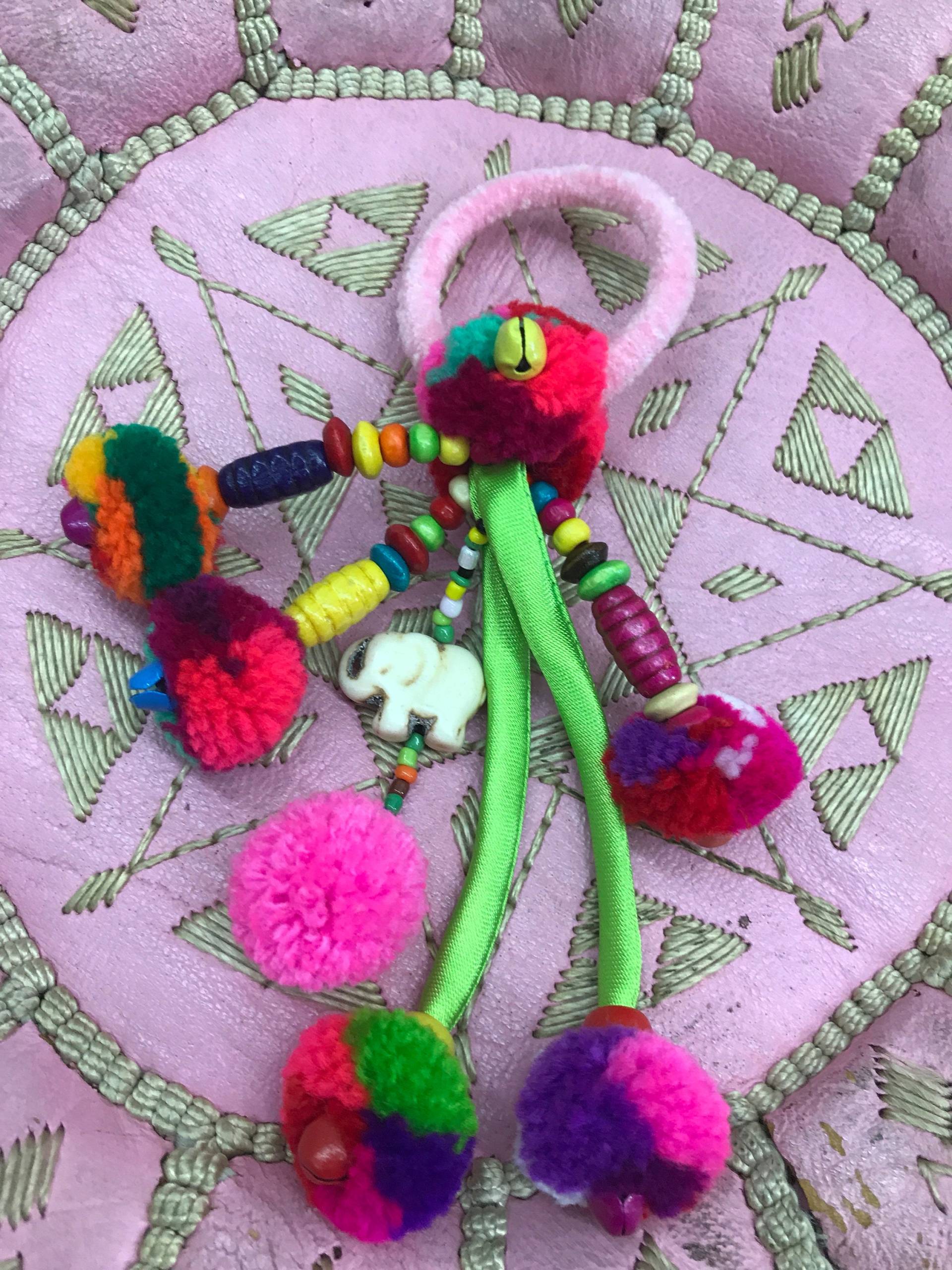 10 Pompom Haarbänder 10 Pompom Haarbänder von 1000roads