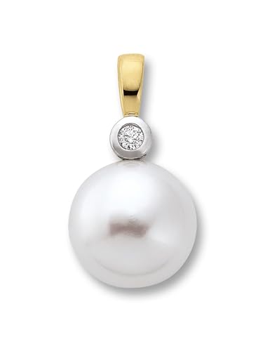 1001 JEWELS 0.02 ct Diamant Brillant Anhänger aus 585 Gelbgold von 1001 JEWELS