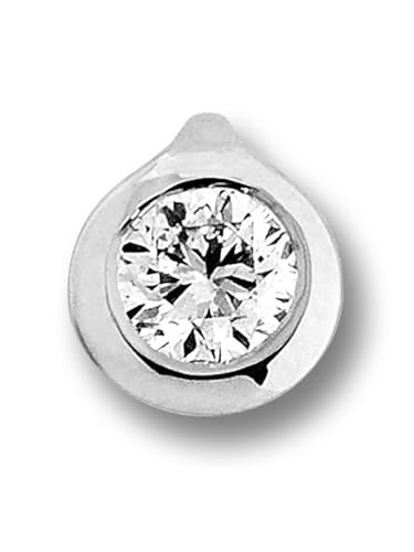 1001 JEWELS 0.25 ct Diamant Brillant Anhänger aus 585 Weißgold von 1001 JEWELS