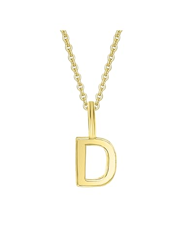 1001 JEWELS Buchstabe D Buchstaben Anhänger aus 333 Gelbgold von 1001 JEWELS