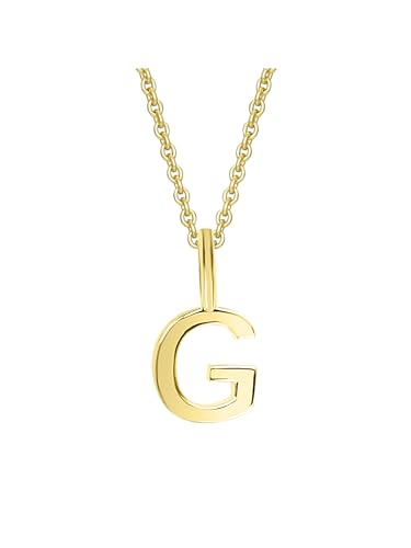 1001 JEWELS Buchstabe G Buchstaben Anhänger aus 333 Gelbgold von 1001 JEWELS