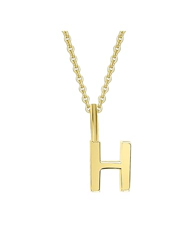 1001 JEWELS Buchstabe H Buchstaben Anhänger aus 333 Gelbgold von 1001 JEWELS