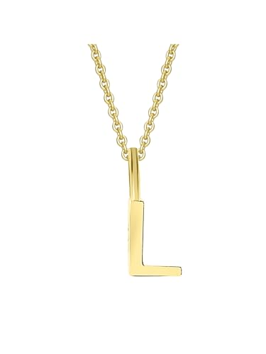 1001 JEWELS Buchstabe L Buchstaben Anhänger aus 333 Gelbgold von 1001 JEWELS