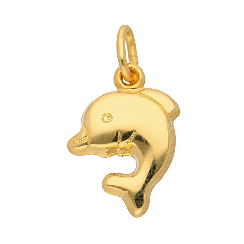 1001 JEWELS Gold Anhänger Delphin/Delfin aus 333 Gelbgold von 1001 JEWELS