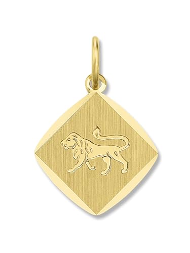 1001 JEWELS Löwe Sternzeichen Anhänger aus 333 Gelbgold von 1001 JEWELS