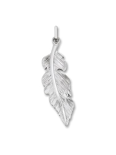 1001 JEWELS Zirkonia Feder Anhänger aus 925 Silber von 1001 JEWELS