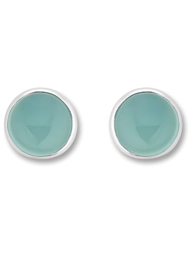 Chalcedon Ohrringe Ohrstecker aus 925 Silber von 1001 JEWELS