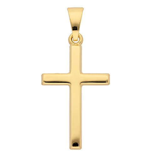 Gold Kreuz Anhänger 8 k 333 Gelbgold von 1001 JEWELS