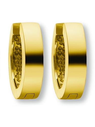 Ohrringe Creolen aus 333 Gelbgold Ø 12,5 x 3,0 mm Ohrringe Creolen aus 333 Gelbgold Ø 12,5 x 3,0 mm von 1001 JEWELS