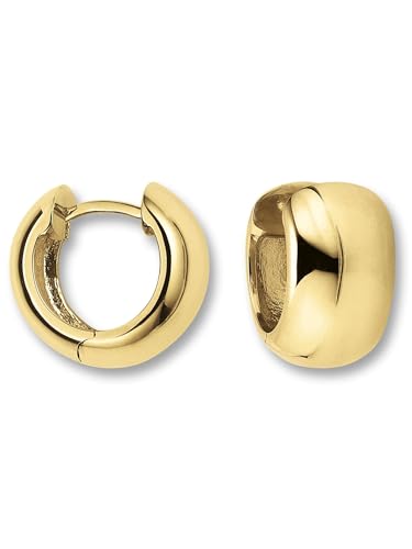Ohrringe Creolen aus 333 Gelbgold Ø 13,5 x 8,0 mm Ohrringe Creolen aus 333 Gelbgold Ø 13,5 x 8,0 mm von 1001 JEWELS