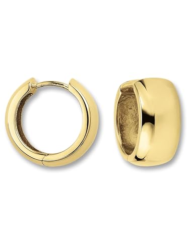 Ohrringe Creolen aus 585 Gelbgold Ø 15,5 x 7,0 mm Ohrringe Creolen aus 585 Gelbgold Ø 15,5 x 7,0 mm von 1001 JEWELS