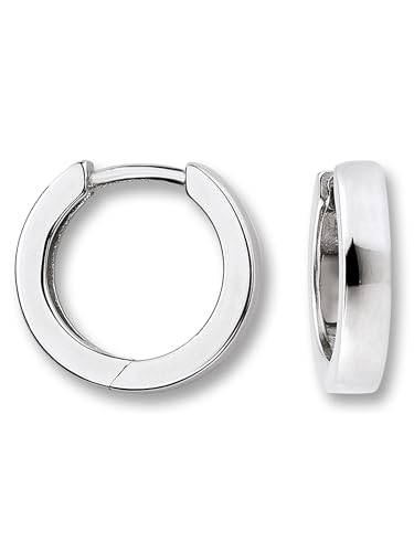 Ohrringe Creolen aus 925 Silber Ø 13,5 x 2,9 mm Ohrringe Creolen aus 925 Silber Ø 13,5 x 2,9 mm von 1001 JEWELS