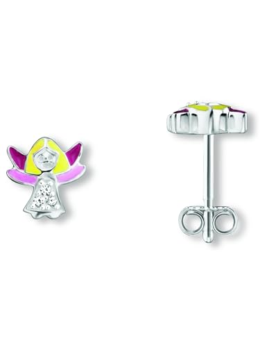 Zirkonia Fee Elfe Ohrringe Ohrstecker aus 925 Silber von 1001 JEWELS