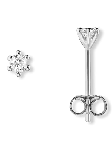 Zirkonia Ohrringe Ohrstecker aus 925 Silber von 1001 JEWELS