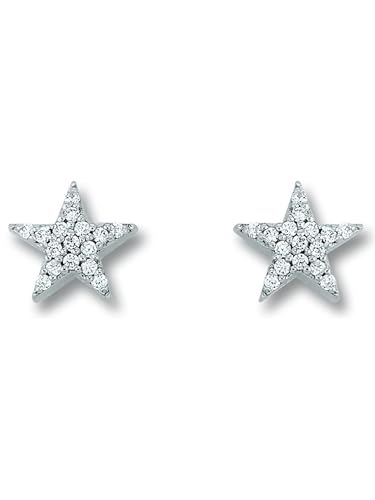 Zirkonia Stern Ohrringe Ohrstecker aus 925 Silber Zirkonia Stern Ohrringe Ohrstecker aus 925 Silber von 1001 JEWELS