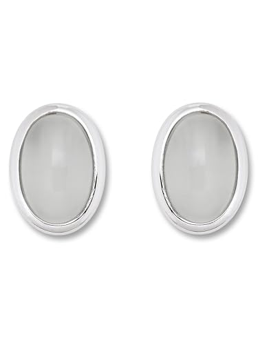 imit. Mondstein Ohrringe Ohrstecker aus 925 Silber von 1001 JEWELS