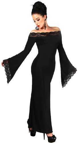 Somnia Luna - Langes Kleid - schwarz - S/M von 1001-kleine-Sachen