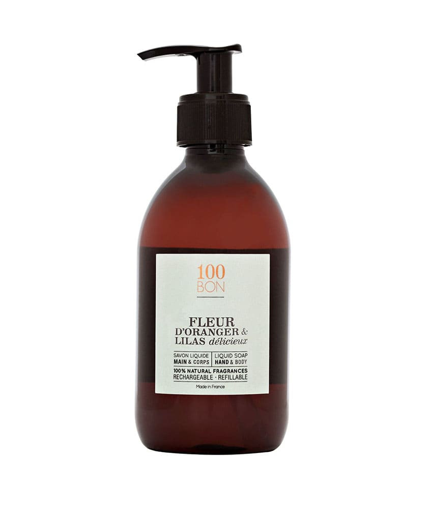 100BON Bath & Body Collection Fleur d'Oranger & Lilas délicieux Liquid Soap 300 ml von 100BON