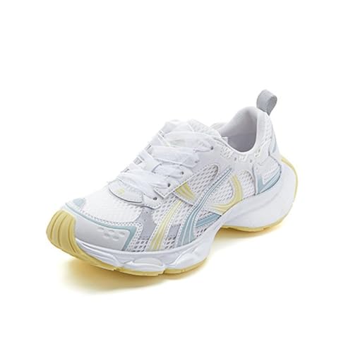 100junzidao Damen Dad Schuhe mit Plateausohle Dicker Sohle atmungsaktivem Mesh leicht höhenverstellbar bequem Tennis Lauf und Walking Sneaker Gelb 39 100junzidao Damen Dad Schuhe mit Plateausohle Dicker Sohle atmungsaktivem Mesh leicht höhenverstellbar bequem Tennis Lauf und Walking Sneaker Gelb 39 von 100junzidao