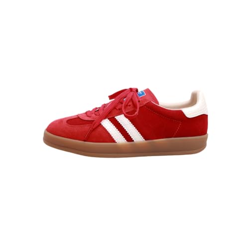100junzidao Damen Flache Turnschuhe Low-Top Modische Laufschuhe Weichsohlen Komfortables Turnschuhe Leichtatmendes Design ohne müde Füße von 100junzidao