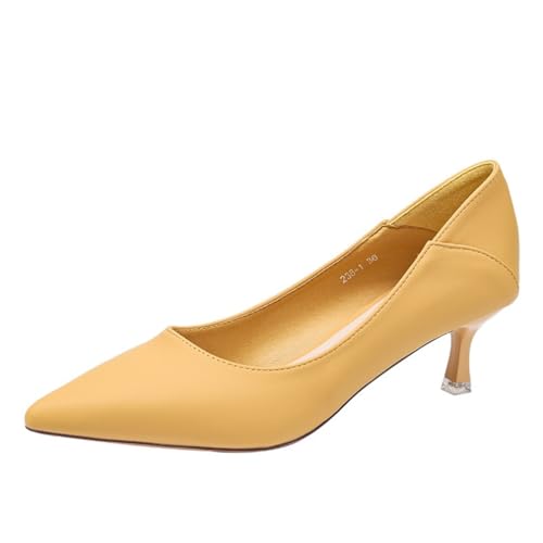 100junzidao Damen Spitzschuhe mit hohen Absätzen französischer geschlossener Zehenbereich Bequeme Arbeitsschuhe für den Beruf sexy niedrige Klassische Hochzeitsschuhe 100junzidao Damen Spitzschuhe mit hohen Absätzen französischer geschlossener Zehenbereich Bequeme Arbeitsschuhe für den Beruf sexy niedrige Klassische Hochzeitsschuhe von 100junzidao