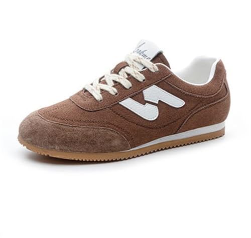 100junzidao Damen Tennis Laufschuhe Atmungsaktive leichte Vintage Laufschuhe Lässige Schnürschuhe Bequeme Plateauschuhe mit Dicker Sohle 100junzidao Damen Tennis Laufschuhe Atmungsaktive leichte Vintage Laufschuhe Lässige Schnürschuhe Bequeme Plateauschuhe mit Dicker Sohle von 100junzidao