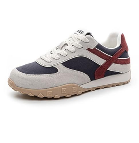 100junzidao Damen Walking Schuhe Low Top Schuhe mit Dicker Sohle Lässige Plateauschuhe Atmungsaktive Klassische Schnürschuhe Bequeme leichte Laufschuhe 100junzidao Damen Walking Schuhe Low Top Schuhe mit Dicker Sohle Lässige Plateauschuhe Atmungsaktive Klassische Schnürschuhe Bequeme leichte Laufschuhe von 100junzidao