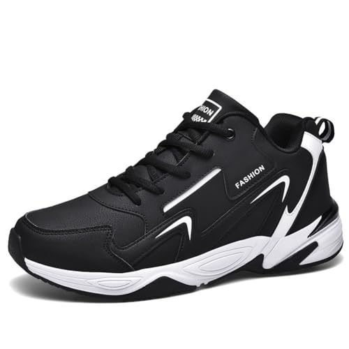 100junzidao Herren-Outdoor-Wanderschuhe Modische Low-Top-Wander- und Kletterschuhe mit Rutschfester, stoßdämpfender und bequemer Konstruktion. Schwarz 40 von 100junzidao