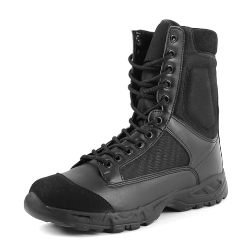 100junzidao High-Top-Trekking-Wanderschuhe Paar Trainings-Walking-Schuhe Frühling Herbst Berg Camping Outdoor-Tourismus Schwarz 41 von 100junzidao