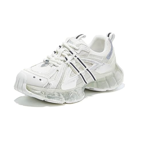 100junzidao Kunstleder Sneakers für Damen mit erhöhter Plattform Dicker Sohle Trainings und Wanderschuhe Klassische Schnürschuhe atmungsaktive Mesh Wanderschuhe leicht Beige 39 100junzidao Kunstleder Sneakers für Damen mit erhöhter Plattform Dicker Sohle Trainings und Wanderschuhe Klassische Schnürschuhe atmungsaktive Mesh Wanderschuhe leicht Beige 39 von 100junzidao