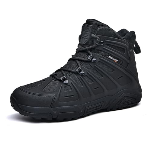 100junzidao Outdoor-Wanderschuhe Herren Hohe Outdoor-Sportschuhe All-Terrain-Wanderschuhe Stoßdämpfend rutschfest Laufen Schwarz 38 100junzidao Outdoor-Wanderschuhe Herren Hohe Outdoor-Sportschuhe All-Terrain-Wanderschuhe Stoßdämpfend rutschfest Laufen Schwarz 38 von 100junzidao